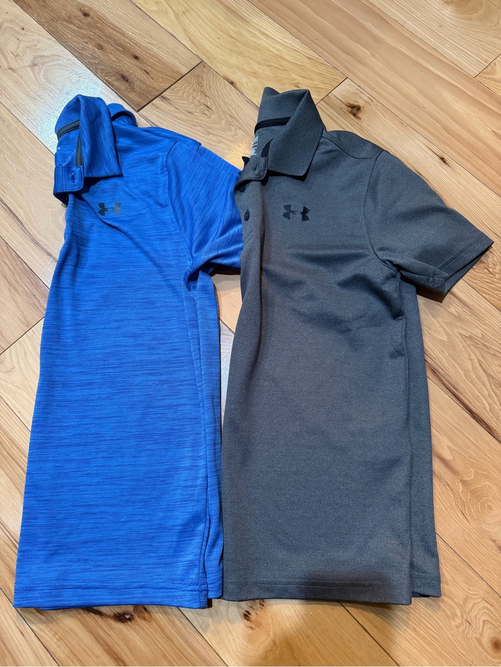 Under Armour Kids Polo Pack — Royal Blue & Charcoal